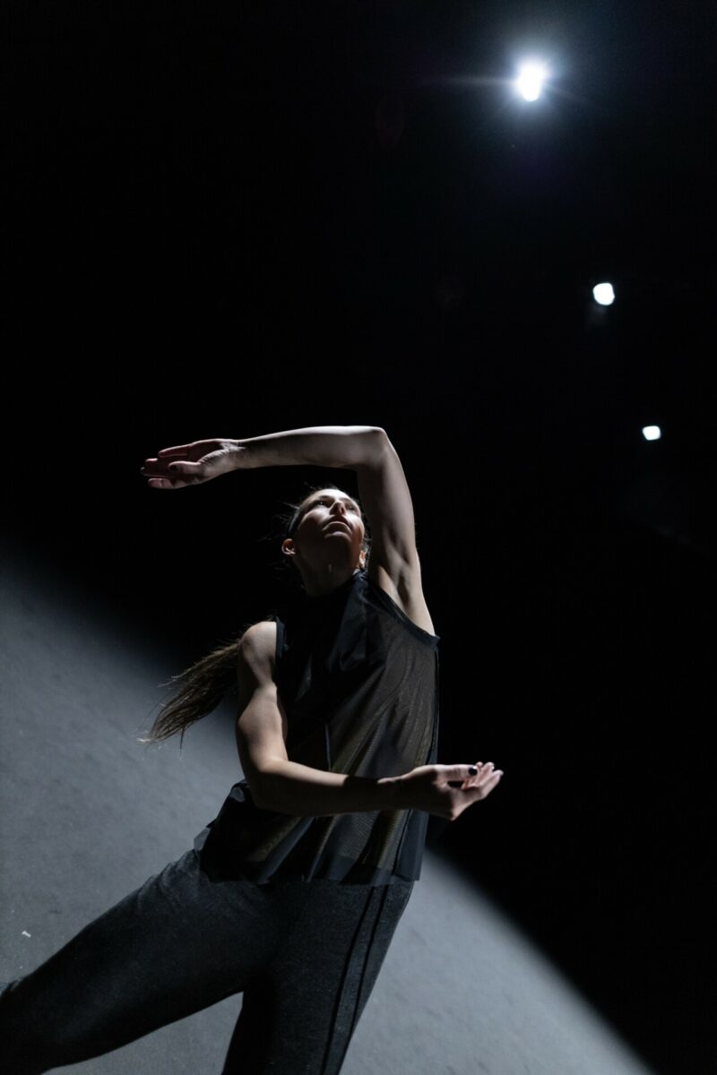 Angela dancing in Threshold