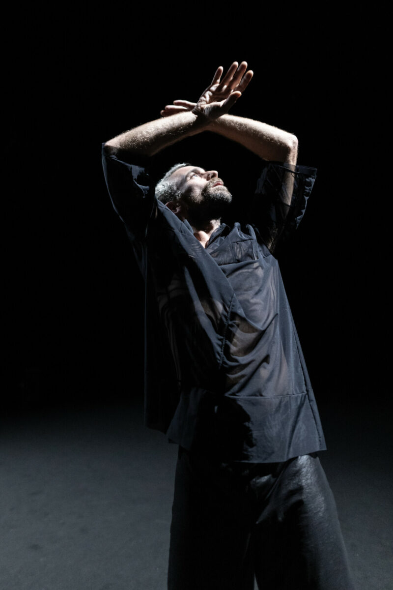 Micaël dancing in Threshold